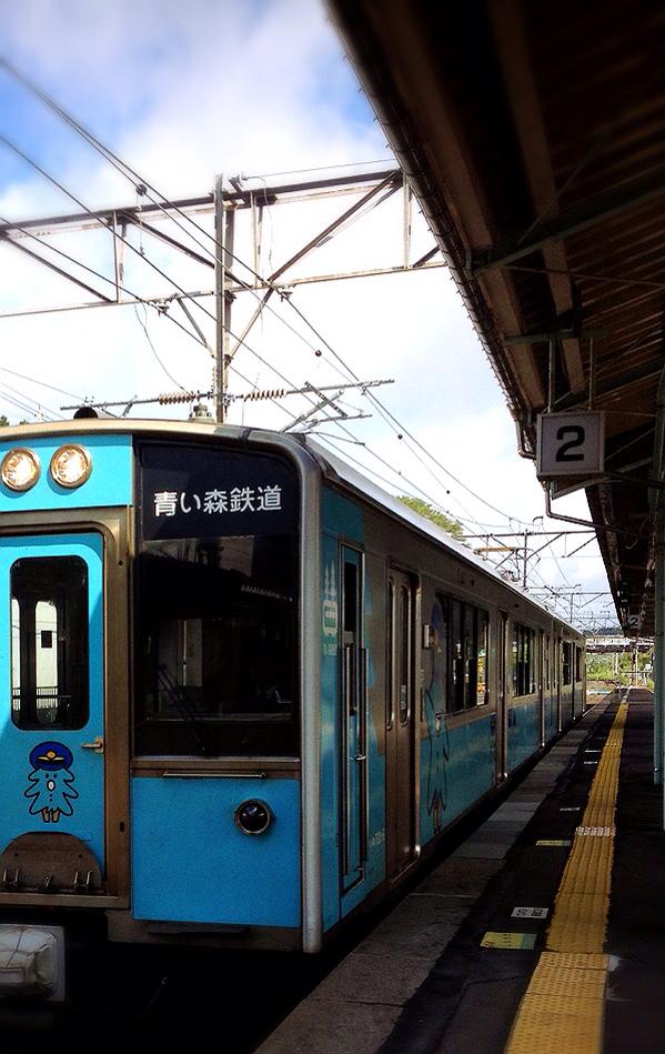 三沢市街パシャ写真『たまに電車】