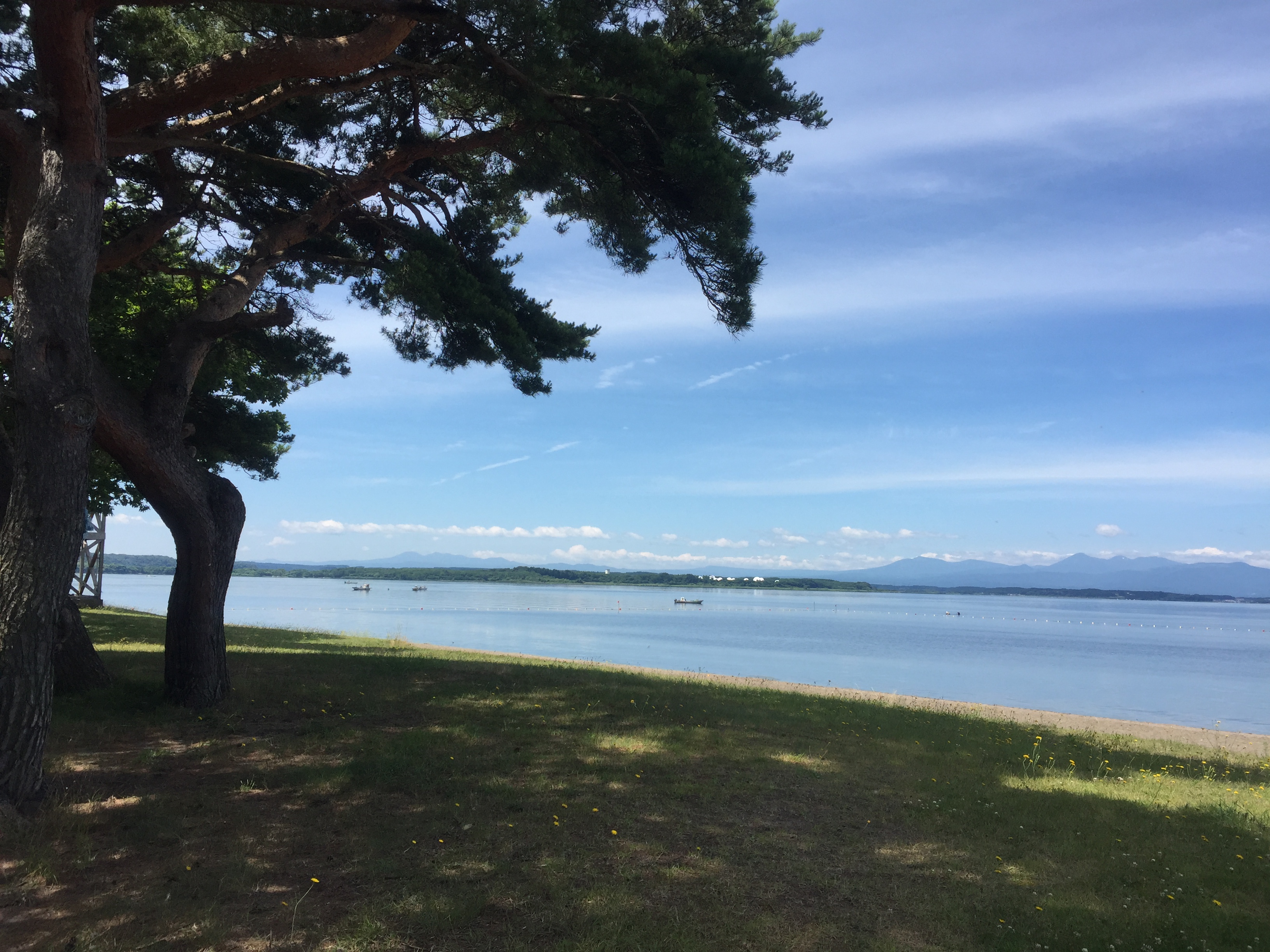 三沢市街パシャ写真『湖水開きが待ち遠しい】