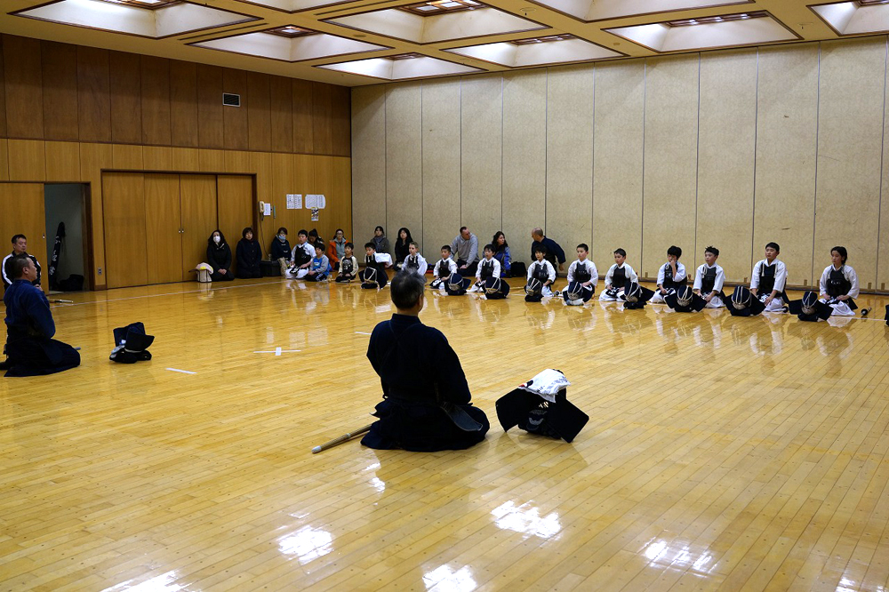 三沢少年剣道隊写真