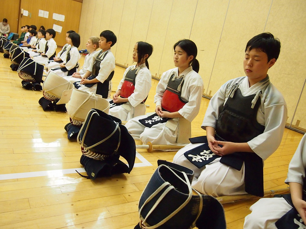 三沢少年剣道隊写真